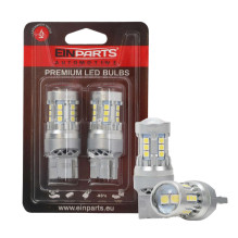 LED lemputės W21W 7440 20 SMD 3030 6000K - 2 vnt.