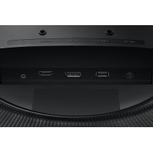 LCD Monitor, SAMSUNG, 27 ", 2560 x 1440 pixels, Wide Quad HD, Native aspect ratio 16:9, LED, Curved, LS27CG554EUXEN