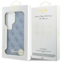 Etui Guess 4G Script MagSafe ir Samsung Galaxy S26 Ultra - toliau