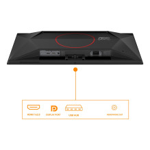 AOC G4 Q27G41ZDF computer monitor 67.3 cm (26.5") 2560 x 1440 pixels Quad HD QD-OLED Black, Red