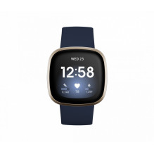Fitbit Versa 3 Soft Gold Aluminum Midnight Infinity