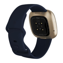 Fitbit Versa 3 Soft Gold Aluminum Midnight Infinity