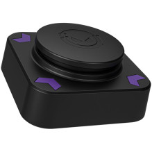 LORGAR SMP40, RGB Microphone with external mute button and metal stand, Black