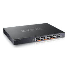Zyxel XMG2230-28HP Managed L2 / L3 2.5G Ethernet (100 / 1000 / 2500) Power over Ethernet (PoE) 1U Black