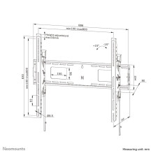 TELEVIZORIAUS ACC SIENINĖS MONTAVIMAS / WL35-750BL18 NEOMONTS TELEVIZORIAUS ACC SIENINĖS MONTAVIMAS / WL35-750BL18 NEOMONTS