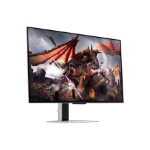 Monitor, SAMSUNG, 32", Gaming / Smart / 4K, Panel OLED, 3840x2160, 16:9, 0.03 ms, Speakers, Swivel, Pivot, Height a