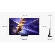 TV Set, SAMSUNG, 83 ", 4K Ultra HD, 3840 x 2160 pixels, Flat, 16:9, OLED, QE83S90FAEXXH