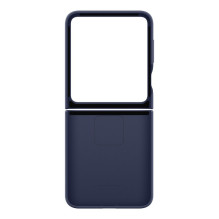 Samsung - Samsung Silicone Case EF-PF741TNEGWW for Samsung Galaxy Z Flip 6 - navy blue