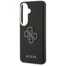 Guess GUESS case for SAMSUNG S26 GUHCS26S5PS4RGGK (Grained Big 4G Metal Logo) black
