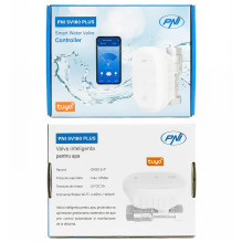 PNI SV180 PLUS smart water valve, Wi-Fi, IP65, DN20 3 / 4, control from Tuya Smart, Amazon Alexa and Google Home, measur