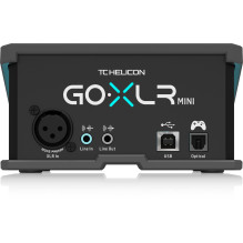 TC Helicon Go XLR Mini - maišytuvas ir garso sąsaja