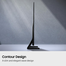 TV Set, SAMSUNG, 55", OLED / 4K / Smart, 3840x2160, Wireless LAN, Bluetooth, Tizen, Black, QE55S85FAUXXH