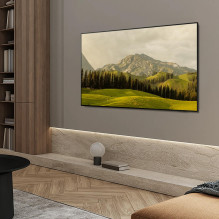 Televizorius, SAMSUNG, 55', OLED / 4K / Išmanusis, 3840x2160, Belaidis LAN, „Bluetooth“, „Tizen“, Juodas, QE55S85FAUXXH