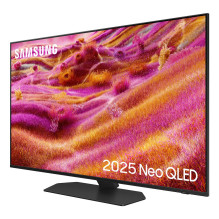 Televizorius, SAMSUNG, 50 colių, 4K Ultra HD, 3840 x 2160 pikselių, plokščias, Neo QLED, QE50QN90FATXXH