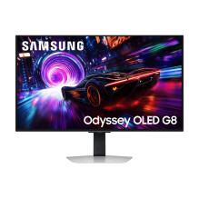 Monitor, SAMSUNG, S32FG810SU, 32", Gaming / Smart / 4K, Swivel, Pivot, Height adjustable, Tilt, Panel OLED, 3840x21