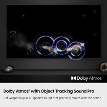 TV Set, SAMSUNG, 75 ", 8K Ultra HD, 7680 x 4320 pixels, Flat, Neo QLED, QE75QN900FTXXH