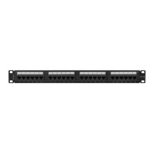 Lanberg PPUA-1024-B pataisų skydelis 1U Lanberg PPUA-1024-B pataisų skydelis 1U