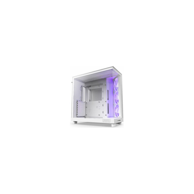 Computer case NZXT H6 Flow RGB Matte White