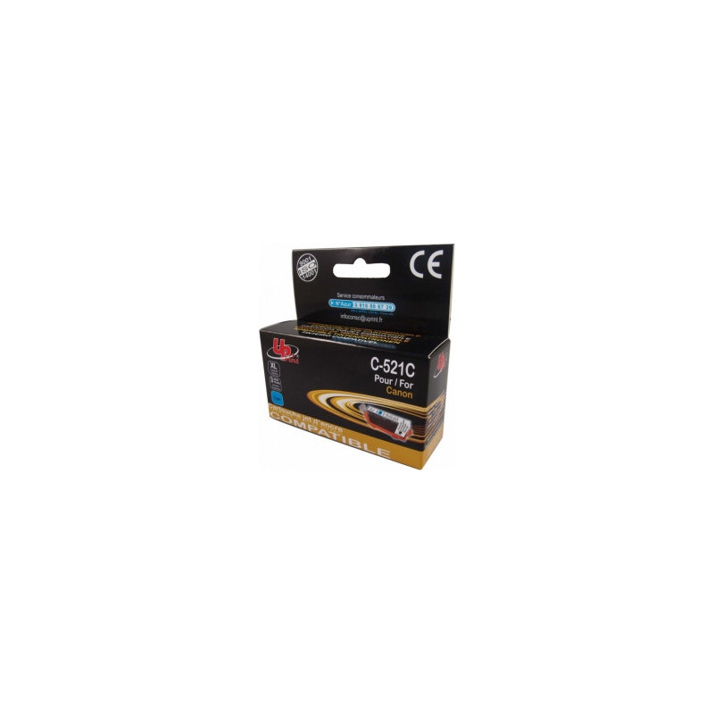 Ink cartridge UPrint Canon CLI-521C Cyan