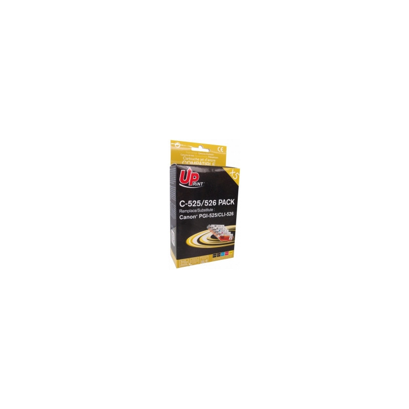 Ink cartridge UPrint Canon PGI-525 / CLI-526 Multipack