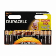 Duracell LR6 AA baterijos - 12 vnt. pakuotė