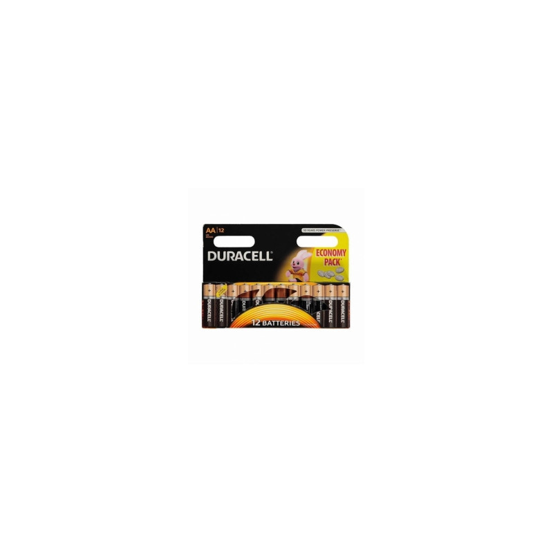 Duracell LR6 AA Batteries - 12 Pack