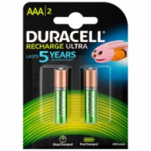 Duracell HR03 AAA baterijos - 2 vnt. pakuotė
