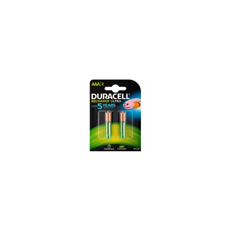 Duracell HR03 AAA baterijos - 2 vnt. pakuotė