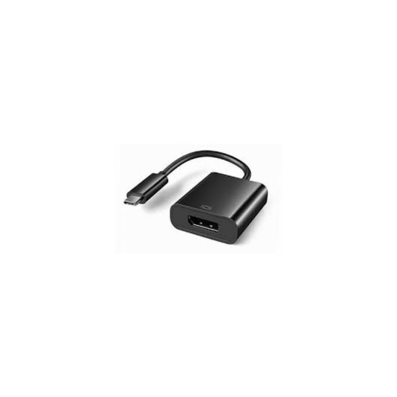 Gembird USB C tipo kištukas - DisplayPort kištukas, juodas