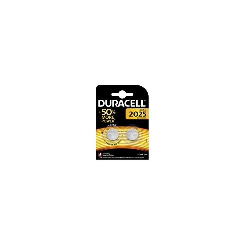 Duracell DL / CR 2025 Batteries - 2 Pack