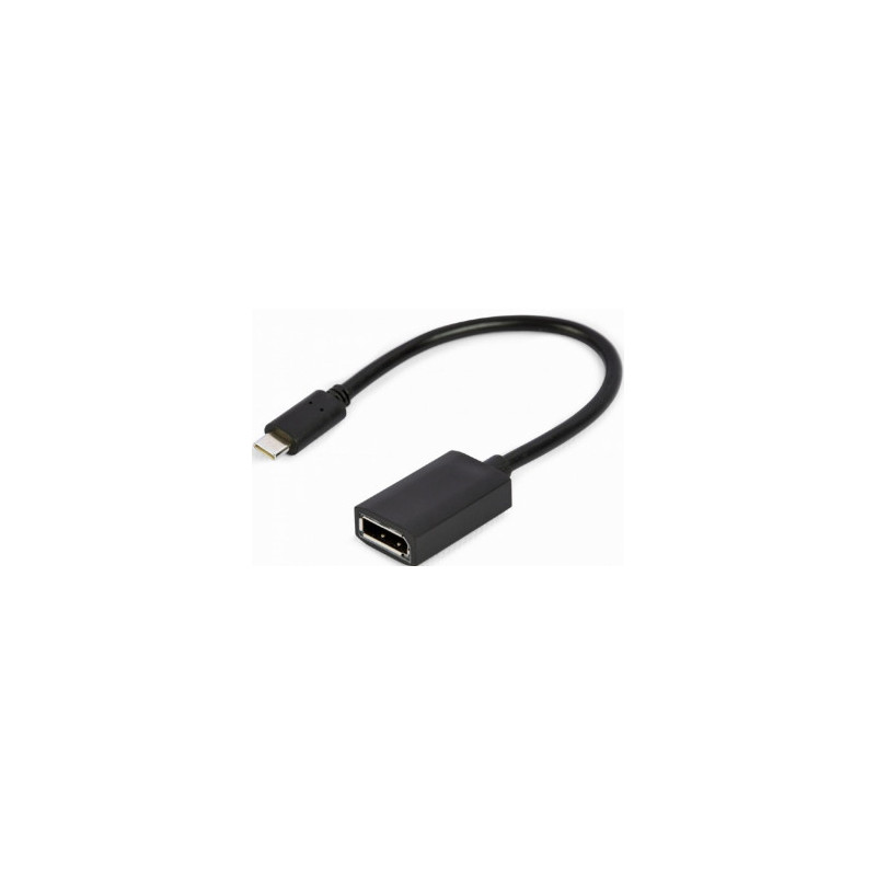 Cable Gembird USB Type-C Male - DisplayPort Female 4K 15cm Black