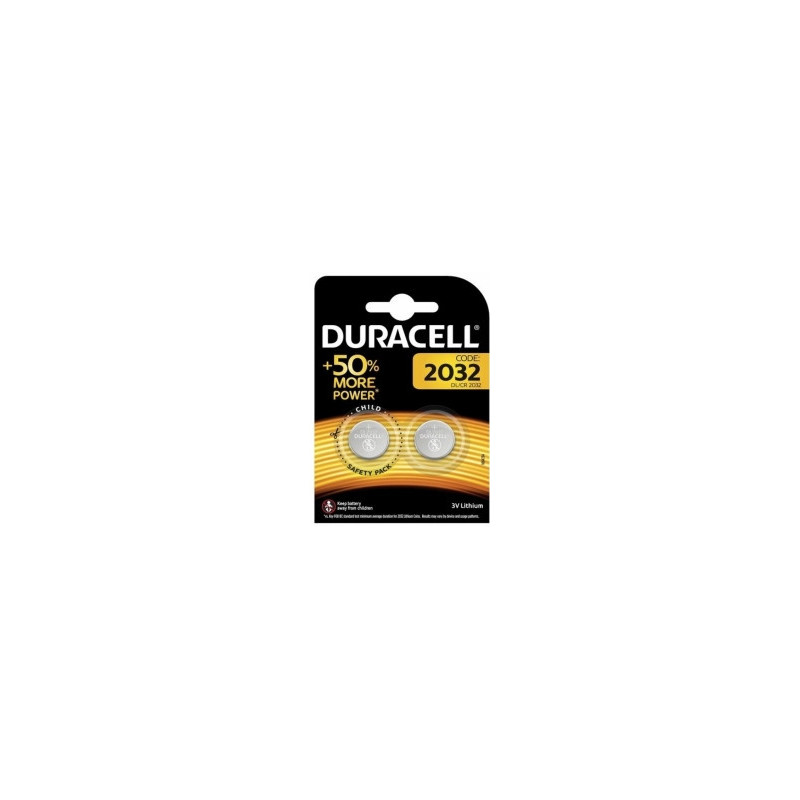 Duracell DL2032 3V Lithium 2pack
