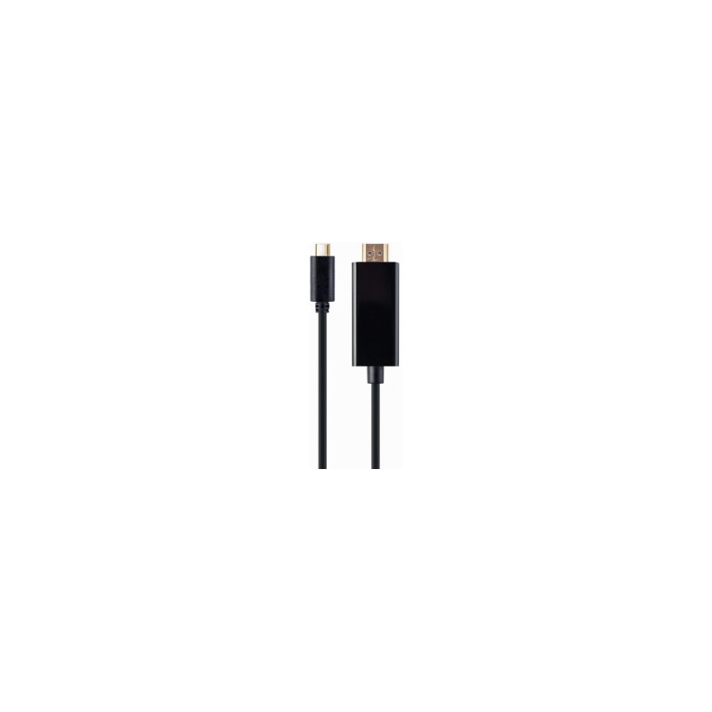 Kabelis Gembird USB Type-C kištukas - HDMI kištukas 4K@30Hz 2m juodas