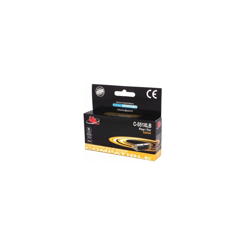 Ink cartridge UPrint Canon CLI-551XLBK Black