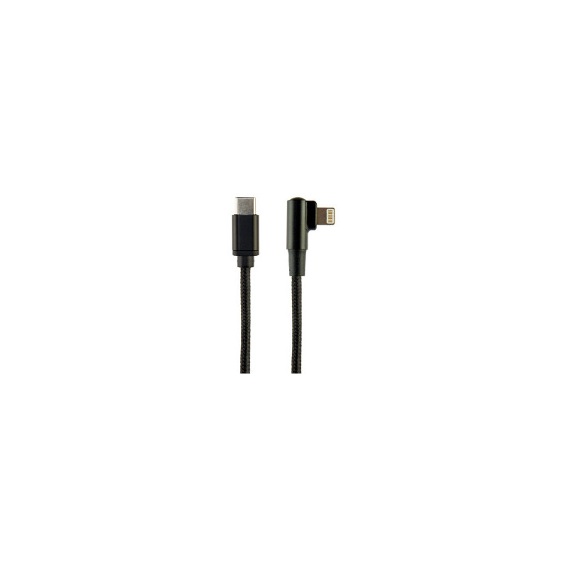 Kabelis Gembird USB Type-C kištukas - 8 kontaktų kištukas, 0,2 m, juodas
