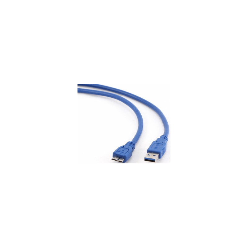 Kabelis Gembird USB kištukas - MicroUSB kištukas 3.0 3m mėlynas