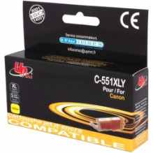 Ink cartridge UPrint Canon CLI-551XLY Yellow