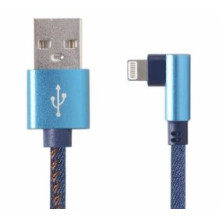 „Gembird“ USB kištukas - „Apple Lightning“ kištukas, 1 m, mėlynas