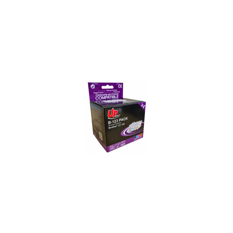 Ink cartridge UPrint Brother LC123 Multipack