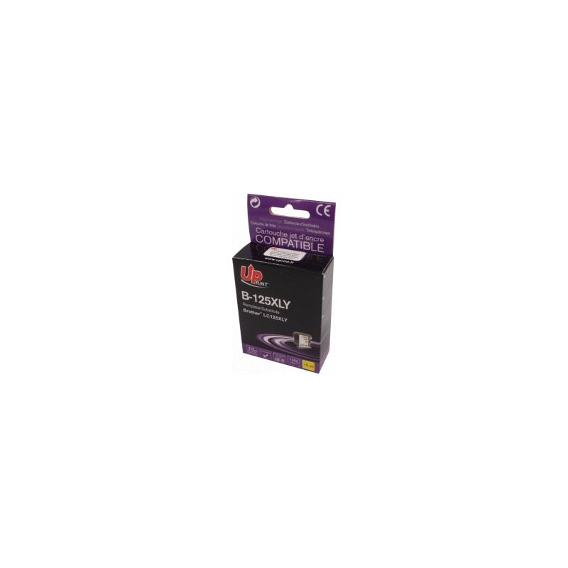 Ink cartridge UPrint Brother LC125XLY Yellow