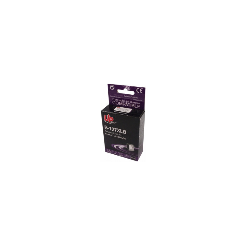 Ink cartridge UPrint Brother LC127XLB Black