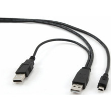 Cable Gembird Dual USB Male...