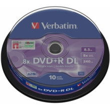 DVD+R DL Verbatim 8,5 GB...