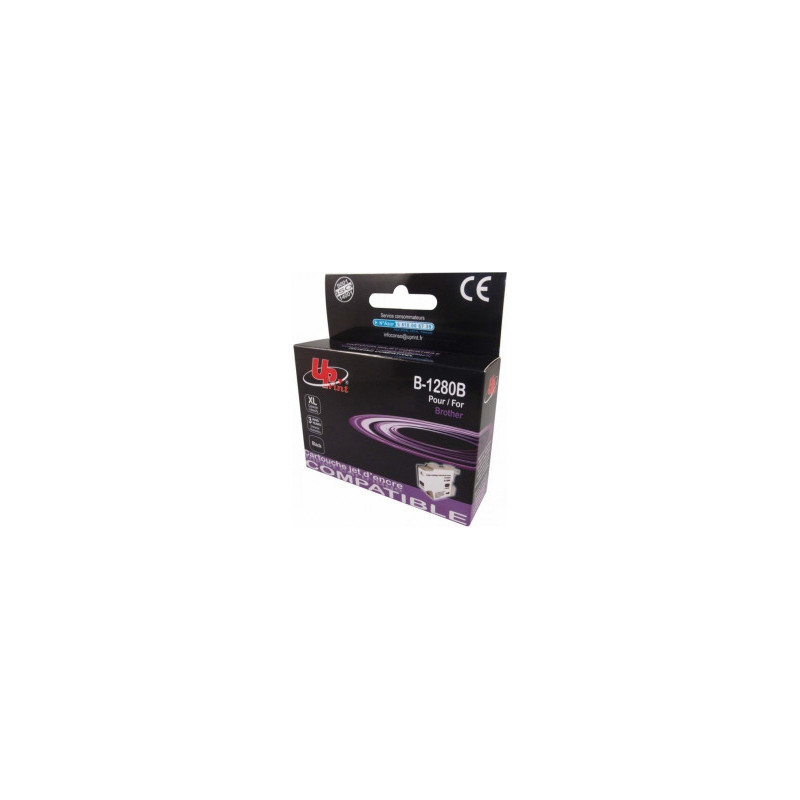 Ink cartridge UPrint Brother LC1280XLB Black