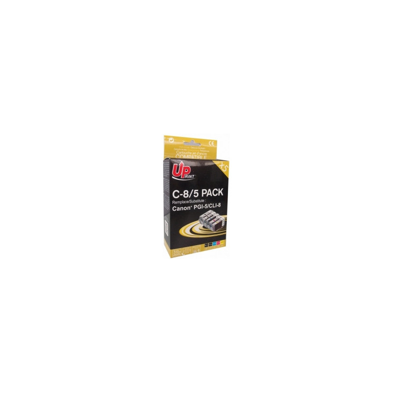 Rašalo kasetė UPrint Canon PGI-5 / CLI-8 kelių pakuočių pakuotė