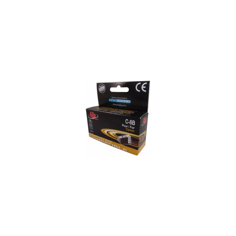 Ink cartridge UPrint Canon CLI-8BK Black