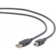 Kabelis Gembird USB kištukas - USB kištukas B 1,8 m pilkas