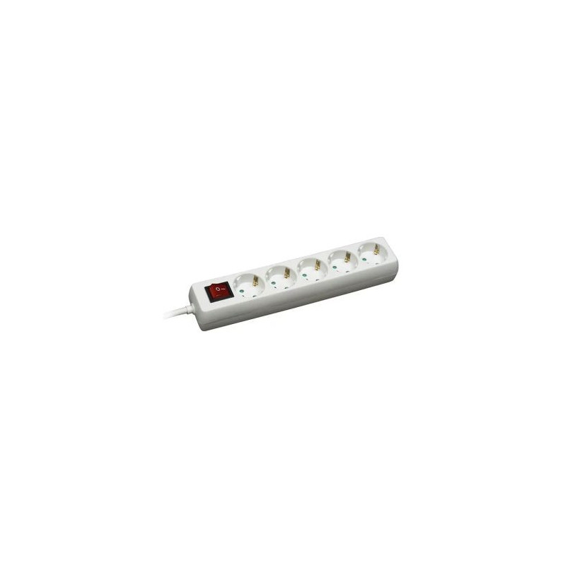 Extension cord Bellight 5 sockets 3m White