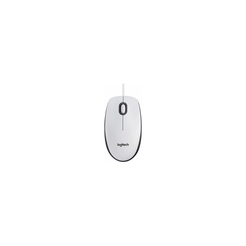 Logitech M100 Mouse White