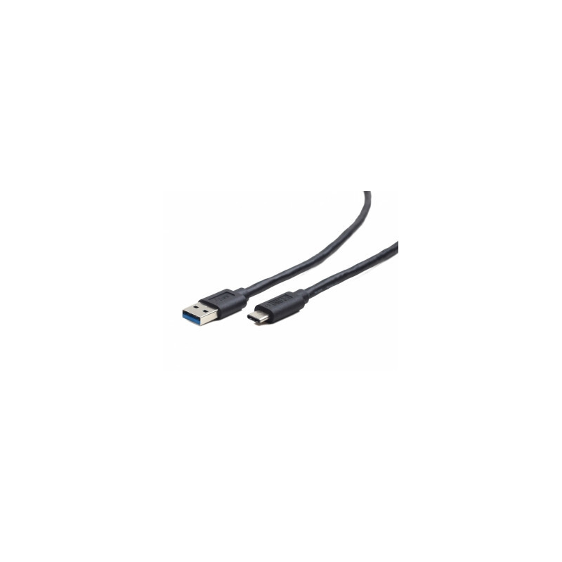 Kabelis Gembird USB kištukas - USB C tipo kištukas 1m juodas